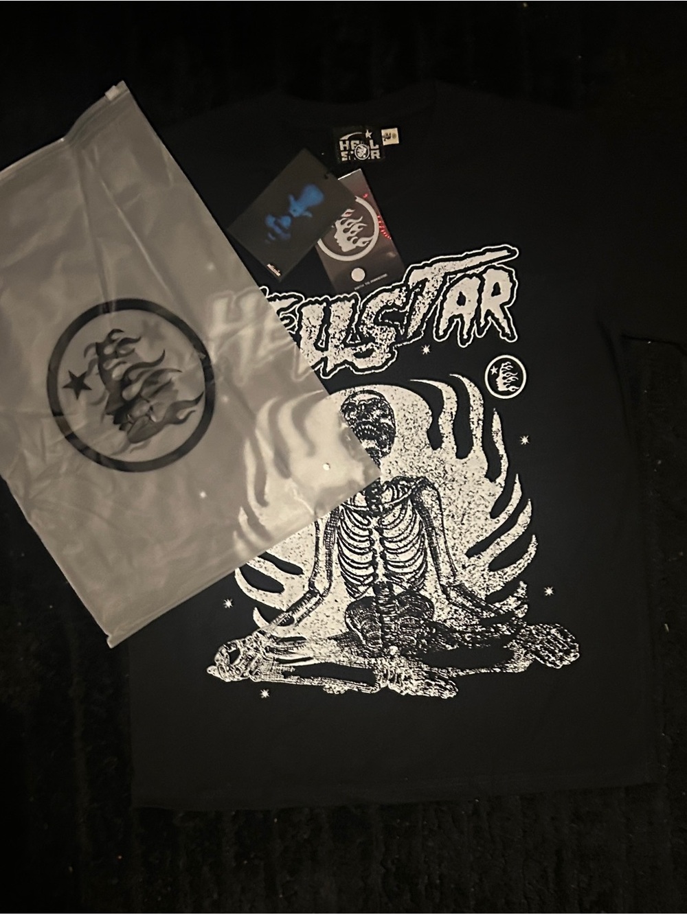 Hellstar Men’s Black Short Sleeve Graphic Tee